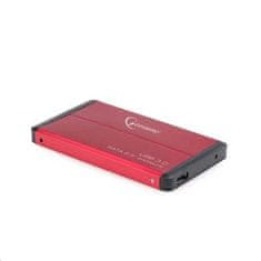 Gembird Zunanji predal za 2,5" naprave, USB 3.0, SATA, rdeč