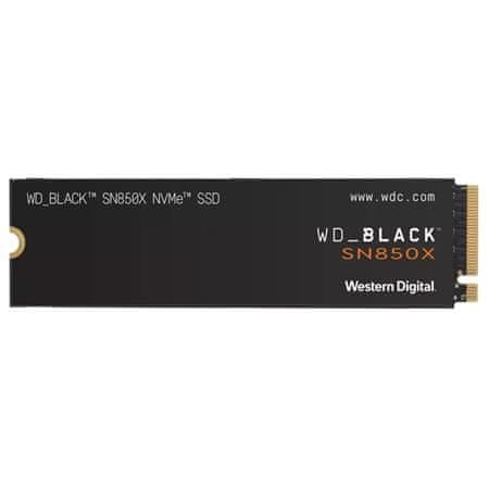 WD BLACK NVMe SSD M.2 4TB PCIe SN850X,Gen4, (R:7300, W:6600MB/s)