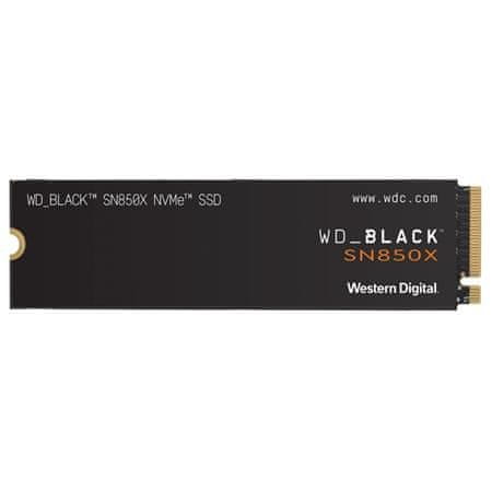 WD BLACK NVMe SSD M.2 2TB PCIe SN850X,Gen4, (R:7300, W:6600MB/s)
