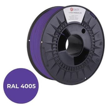 C-Tech tiskalna struna PREMIUM LINE ( filament ), PLA, modro-vijolična, RAL4005, 1,75mm, 1kg