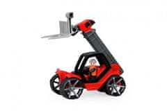 LENA Car Truxx 2 teleskopski nakladalnik iz plastike 33cm s figuro 24m+
