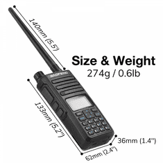 Baofeng 5W radio DR-1801UV