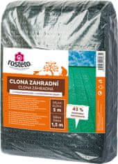 Rosteto Vrtni sit 45% - 5 x 1,5 m, zelen z očmi