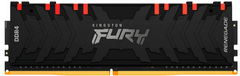 Kingston Fury Renegade pomnilnik (RAM), 64GB, 3200MHz, DDR4, CL16, DIMM, RGB, 2 kosa (KF432C16RBAK2/64)