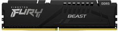 Kingston Fury Beast Black pomnilnik (RAM), 64GB, 5200MHz, DDR5, CL40, DIMM, 2 modula (KF552C40BBK2-64)