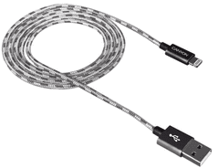 Canyon CFI3 Lightning kabel, 5 W, 1 m, siv (CNE-CFI3DG)