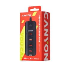 Canyon H-09 namizni hišni polnilec, 4.2 A, USB-A (CNE-CHA09B)