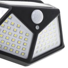 Ikonka Solarna svetilka s senzorjem gibanja in mraka 100 LED