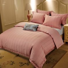Svilanit posteljnina Francesco, roza, 140x200/50x70
