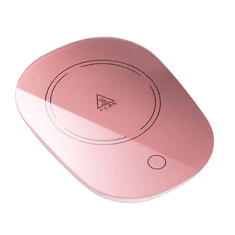 HugoShop USB grelec za skodelico - roza