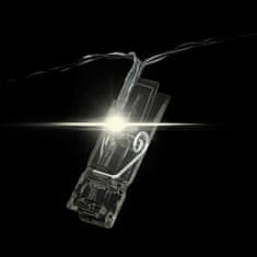 Ikonka LED luči za fotografiranje 1,5 m 10LED topla bela
