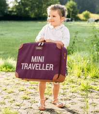 Childhome Otroški potovalni kovček Aubergine