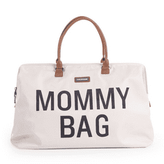 Childhome Previjalna torba Mommy Bag Umazano bela