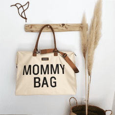 Childhome Previjalna torba Mommy Bag Umazano bela