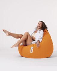 Atelier Del Sofa Vrtna vreča za fižol, Premium XXL - oranžna