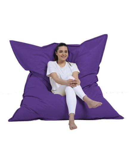 Atelier Del Sofa Vrtna vreča Bean Bag, velikanska blazina 140x180 - vijolična