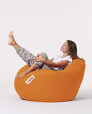Atelier Del Sofa Vrtna vreča za fižol, Premium XXL - oranžna
