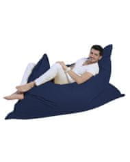 Atelier Del Sofa Vrtna vreča Bean Bag, velikanska blazina 140x180 - temno modra