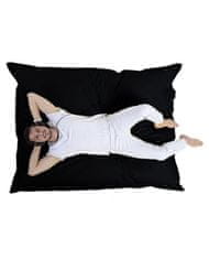 Atelier Del Sofa Vrtna vreča Bean Bag, velikanska blazina 140x180 - črna