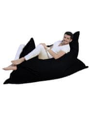Atelier Del Sofa Vrtna vreča Bean Bag, velikanska blazina 140x180 - črna