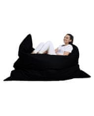 Atelier Del Sofa Vrtna vreča Bean Bag, velikanska blazina 140x180 - črna