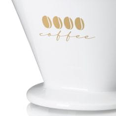 Kela Porcelanski filter za kavo Excelsa L bel