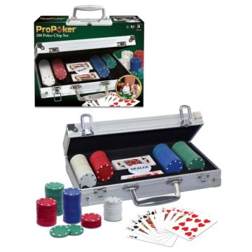 Garnitura za poker v kovinskem kovčku