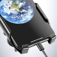 HURTEL Univerzalni gravitacijski avtomobilski držalo za telefon, temno siva