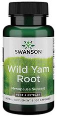Swanson Wild Yam Root, 100 kapsul