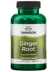 Swanson Ingverjeva korenina, 540 mg, 100 kapsul