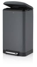Kela Koš za smeti Davino temno siv 30l KL-10909