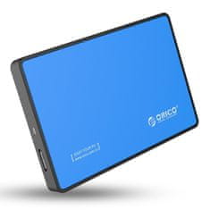 Orico ssd/hdd 2,5" sata iii zunanje ohišje za diske (modro)