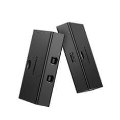Ugreen stikalo kvm usb 2x1 30345 usb 2.0 (črno)
