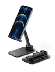 Ugreen lp373 stojalo, stojalo za telefon / tablični računalnik (črno)