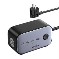 Ugreen napajalnik eu cd270, 3x usb-c, 1x usb-a,3x ac, 100W, 1,8m