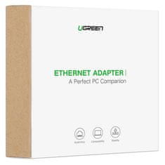 Ugreen zunanji gigabitni ethernetni adapter usb-c male (črn)
