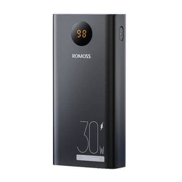 Romoss powerbank pea30 30000mah (črna)