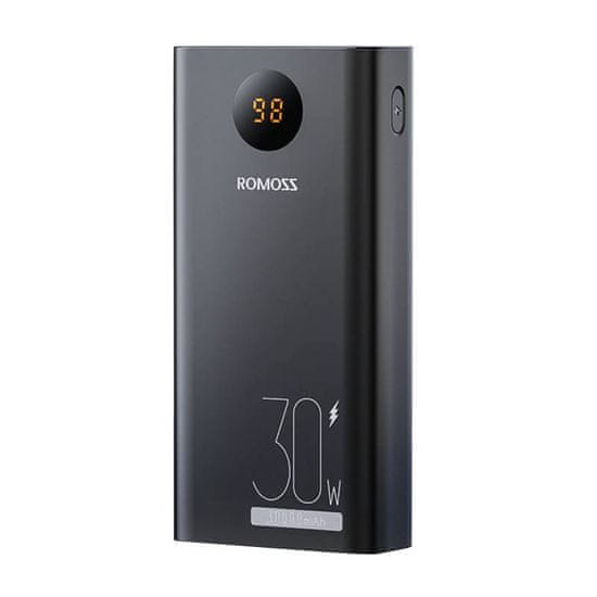 Romoss Powerbank PEA30 30000mAh 30W (črna) - odprta embalaža