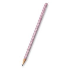 Faber-Castell Sparkle grafitni svinčnik - biserni odtenki roza barve