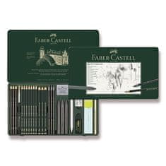 Faber-Castell Grafitni svinčnik Pitt Monochrome Graphite komplet 26 kosov