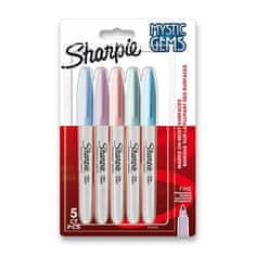 Sharpie Permanentni marker Fine Mystic - komplet 5 barv