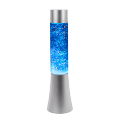 Out of The blue Dekorativna lava svetilka LED RGB bleščice 34cm