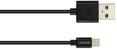 Canyon MFI-1 Lightning kabel, 12 W, 1 m, črn (CNS-MFICAB01B)