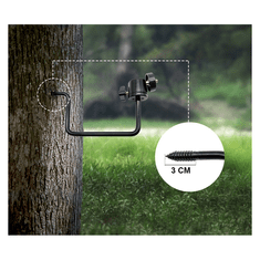 Braun Phototechnik drevesni nosilec za Scouting Cams, 6.3 mm (1/4")