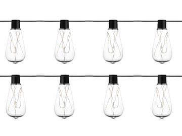 Tracer Garland zunanja solarna LED svetilka, 5,8 m