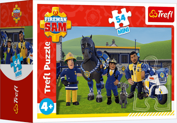 Trefl Puzzle Gasilec Sam: Partnerji 54 kosov