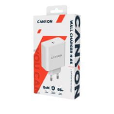 Canyon H-65 hišni polnilec, 65 W, GaN PD, USB-C (CND-CHA65W01)