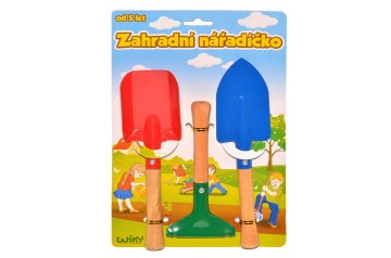 Wiky Kovinsko vrtno orodje za otroke 3 kosi