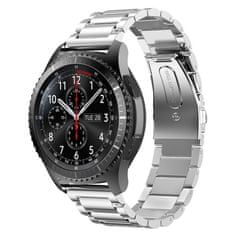 BStrap Stainless Steel pašček za Huawei Watch GT/GT2 46mm, silver