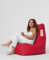 Atelier Del Sofa Vrtna vreča za fižol, Diamond - rdeča